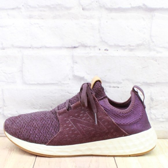 New Balance Other - New Balance Wcruzom Purple Fabric Lace-up Running Shoes Size 10 B